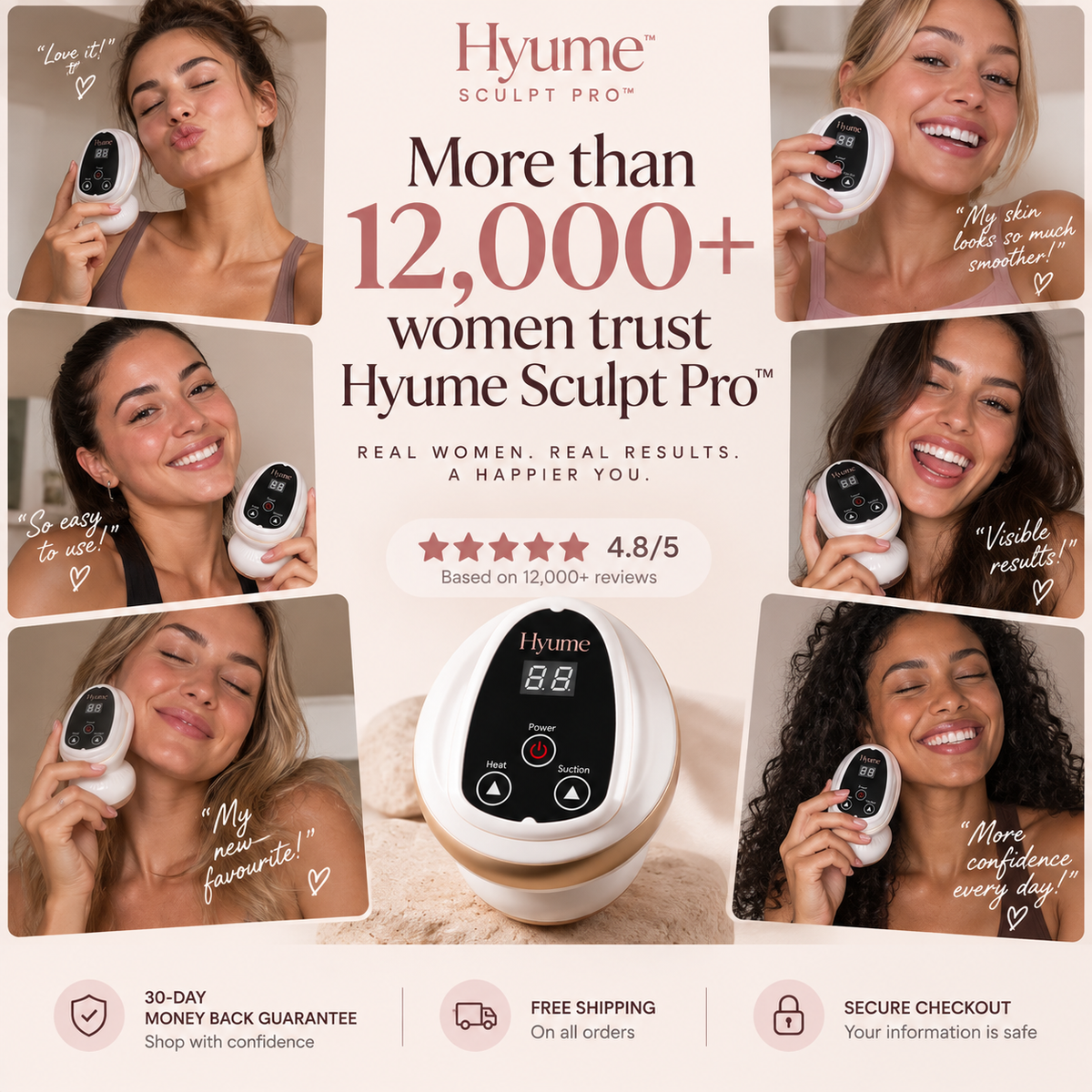 HYUME Sculpt Pro™ Professional Body Care Device